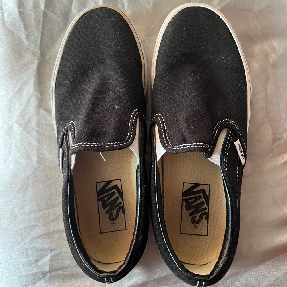 black low vans